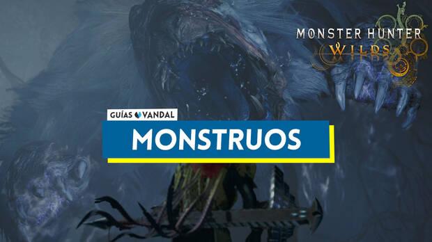 Monster Hunter Wilds - Portada del nodo de monstruos
